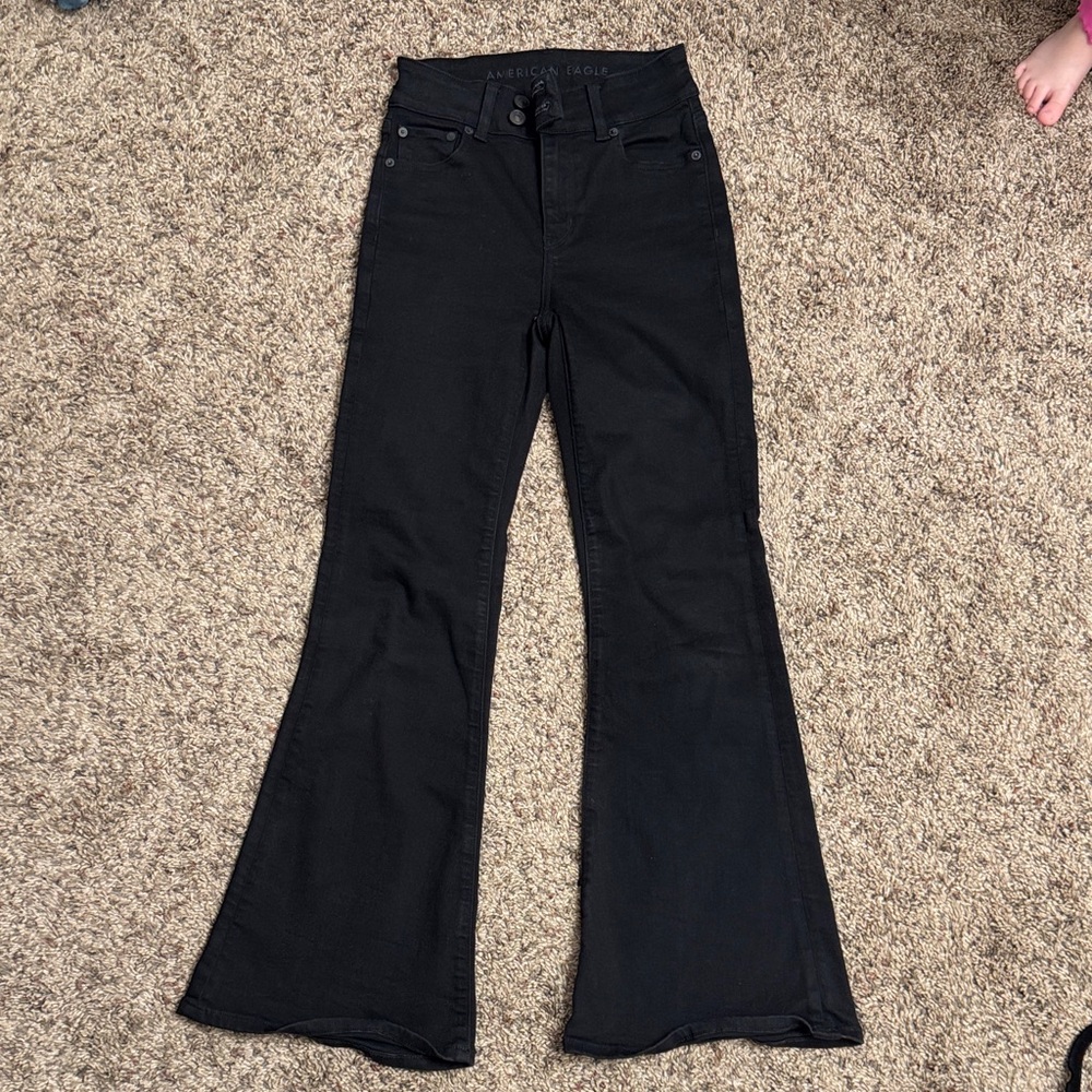 American Eagle Black Stretch Jeans